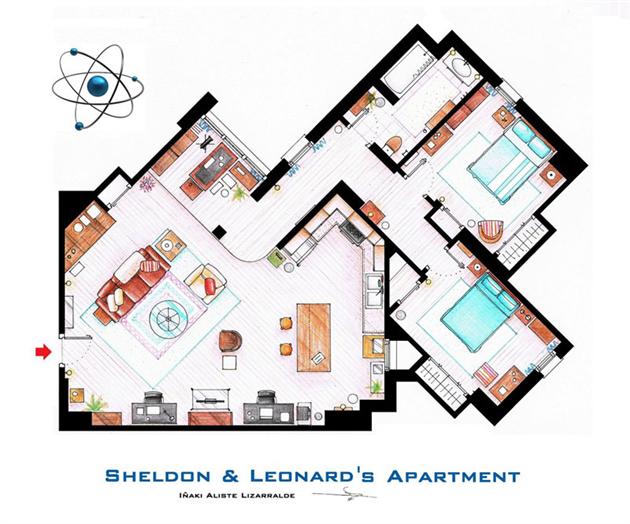 Famous TV Show Floor Plans House Nerd famous-tv-show-floor-plans-house-nerd