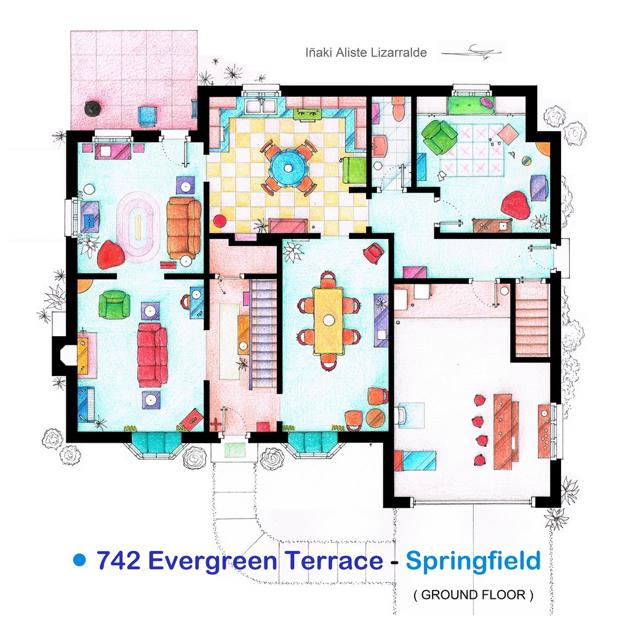 Famous Tv Show Floor Plans House Nerd