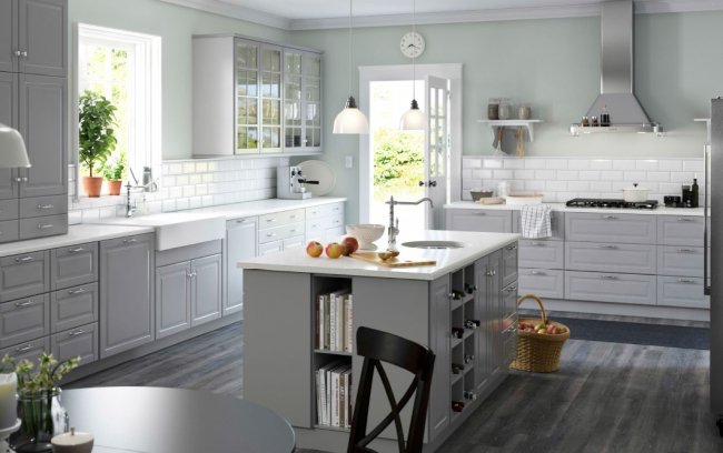 Thinking Of Doing An Ikea Kitchen The, Ikea Gray Cabinets Paint Color
